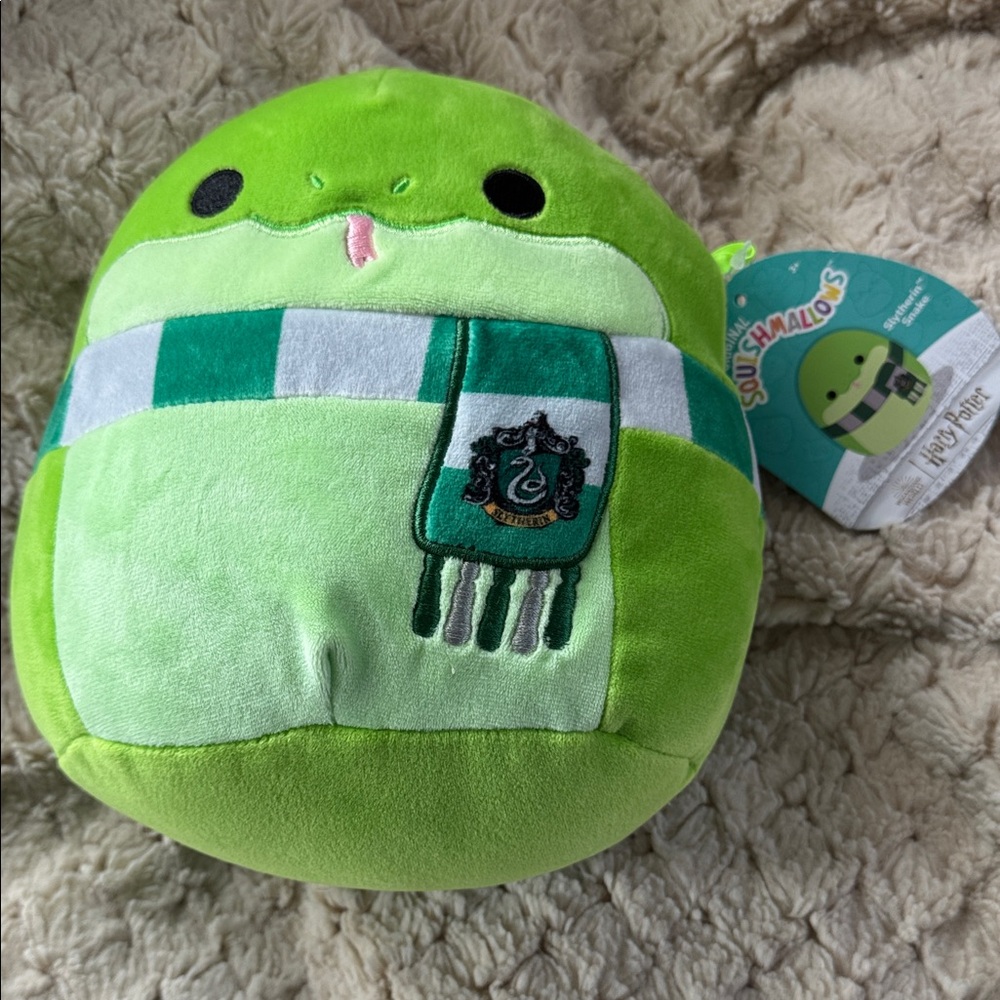 Squishmallows 🐍 snake slytherin / Harry Potter Kelly toy plushie